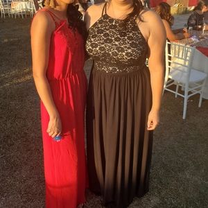 Nightway lace top gown